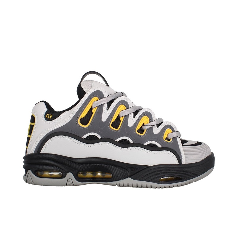 OSIRIS D3 2001 – GREY/BLACK/YELLOW