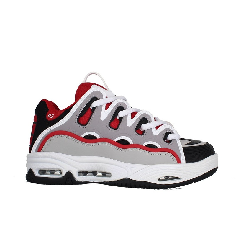 OSIRIS D3 2001 – RED/WHITE/GREY
