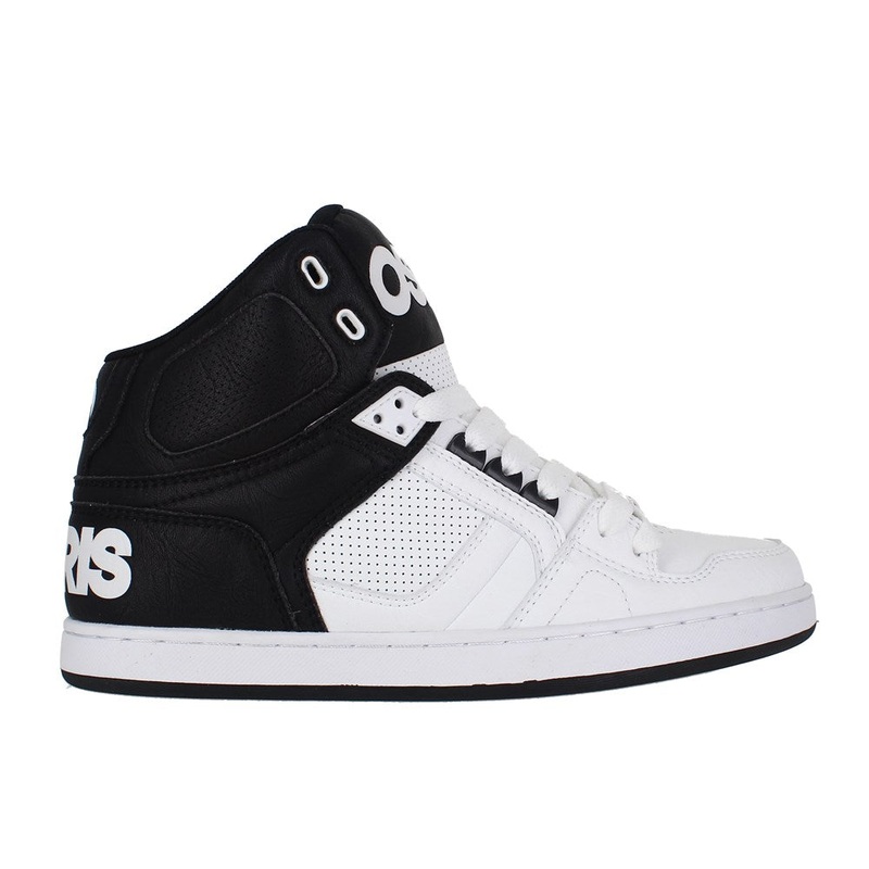OSIRIS NYC 83 CLK – BLACK/WHITE/WHITE