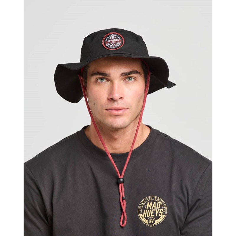 The Mad Hueys Chained Anchor Wide Brim Hat