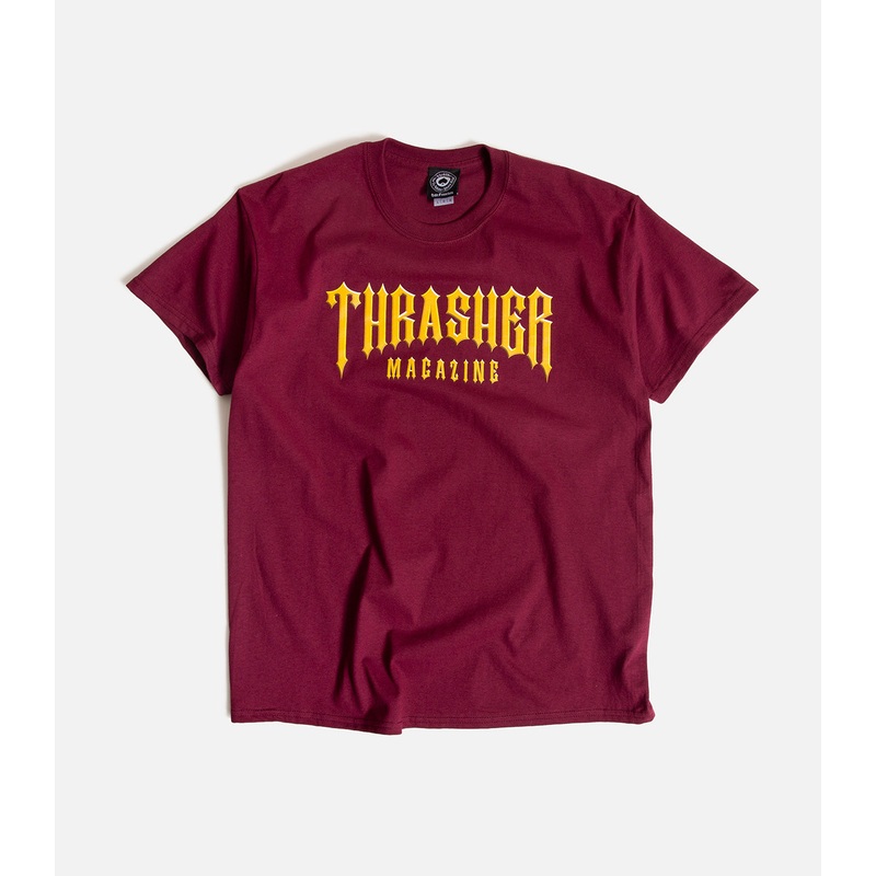 Thrasher Low Low T-Shirt|S|M|L|XL|XXL|Burgundy