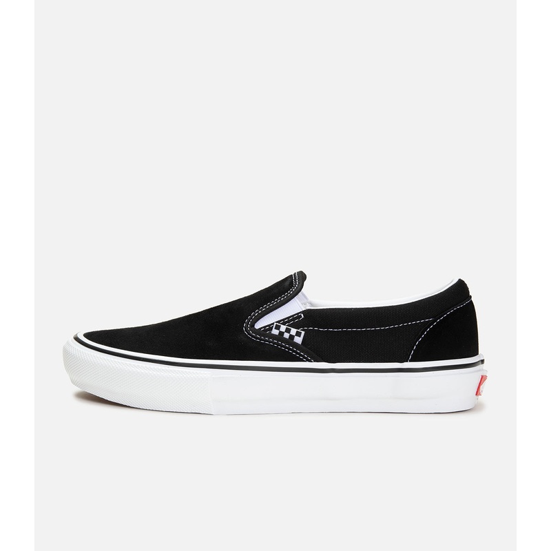 Vans Skate Slip-On|4|4.5|5|5.5|6|6.5|7|7.5|8|8.5|9|9.5|10|10.5|11|11.5|12|13|Black/White