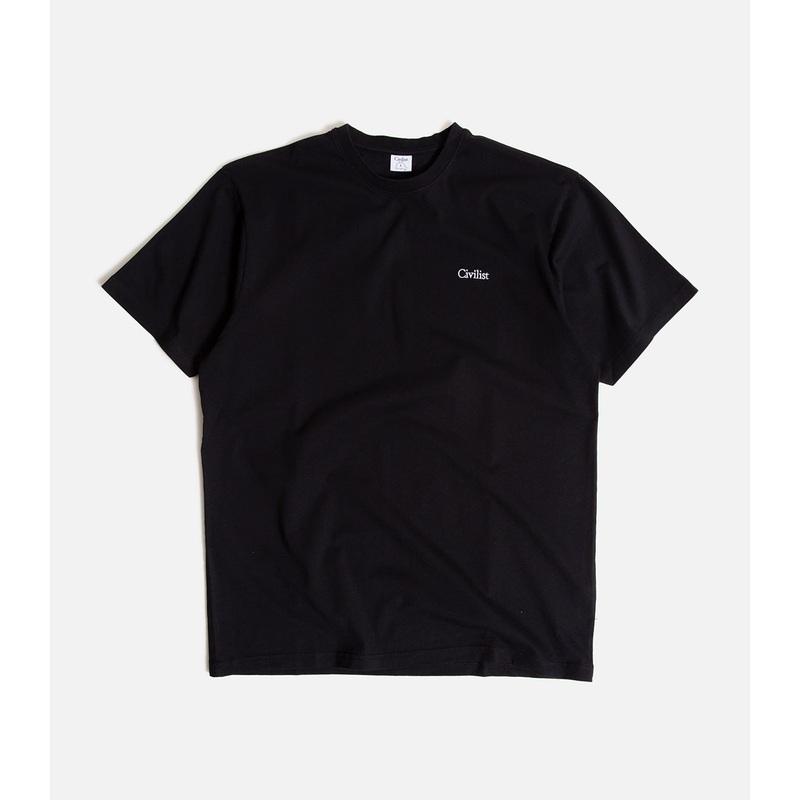 Civilist Mini Logo T-Shirt|S|M|L|XL|XXL|Black