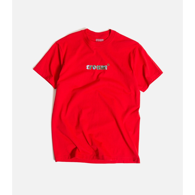 Cream By Eighty OG Logo Map T-Shirt