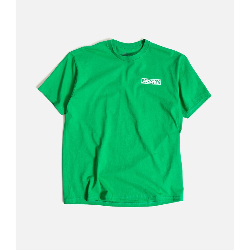 Krooked Moonsmile Raw T-Shirt|XS|S|M|L|XL|XXL|Green/White