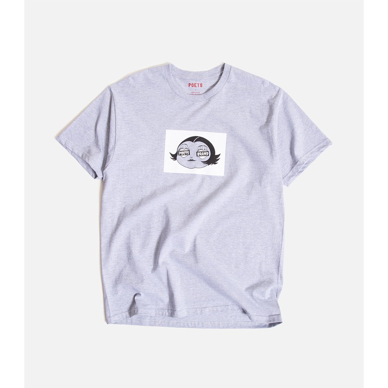 Poets Craziella T-Shirt|S|M|L|XL|XXL|Grey