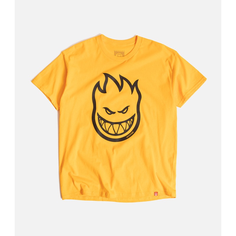 Spitfire Bighead T-Shirt|S|M|L|XL|XXL|Gold/Black