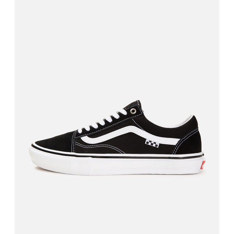Vans Skate Old Skool|4|4.5|5|5.5|6|6.5|7|7.5|8|8.5|9|9.5|10|10.5|11|11.5|12|13|Black/White