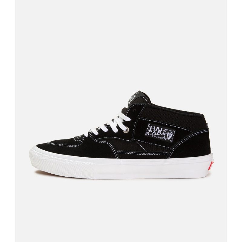 Vans Skate Half Cab|4|4.5|5|5.5|6|6.5|7|7.5|8|8.5|9|9.5|10|10.5|11|11.5|12|13|Black/White