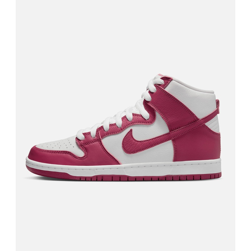 Nike SB Dunk High Pro|4|4.5|5|5.5|6|6.5|7|7.5|8|8.5|9|9.5|10|10.5|11|11.5|12|13|14|15|Sweet Beet/White