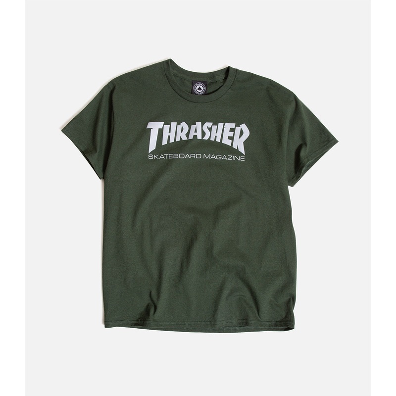 Thrasher Skate Mag T-Shirt|S|M|L|XL|XXL|Green/Grey