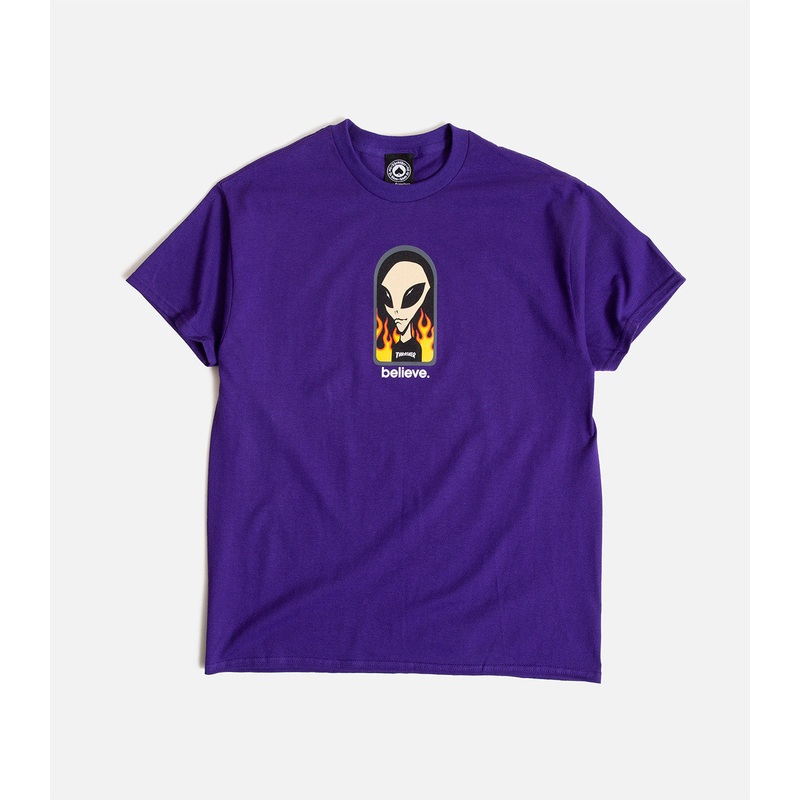 Thrasher X Alien Workshop Believe T-Shirt