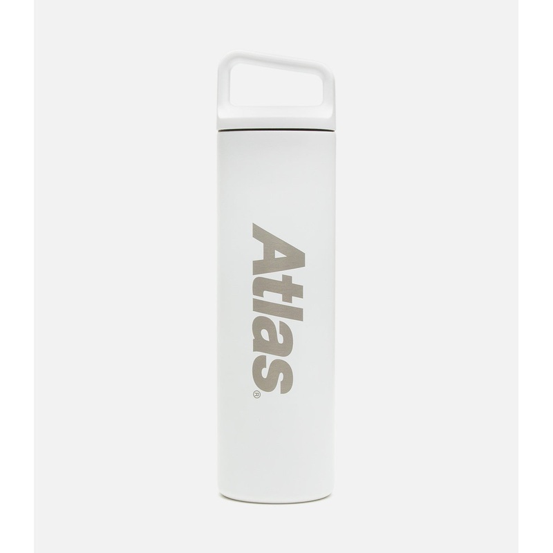 Atlas Ridge Water Bottle|20oz|White