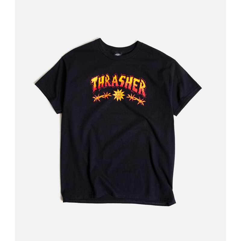 Thrasher Sketch T-Shirt|S|M|L|XL|XXL|Black