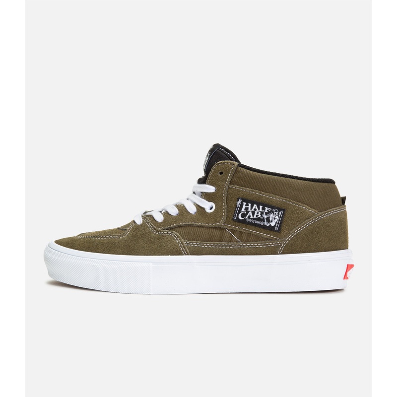 Vans Half Cab|6|6.5|7|7.5|8|8.5|9|9.5|10|10.5|11|11.5|12|13|Dark Olive
