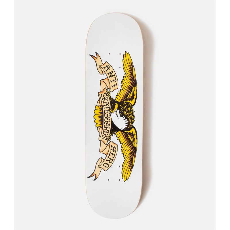 Antihero Classic Eagle Deck|8.75″|White