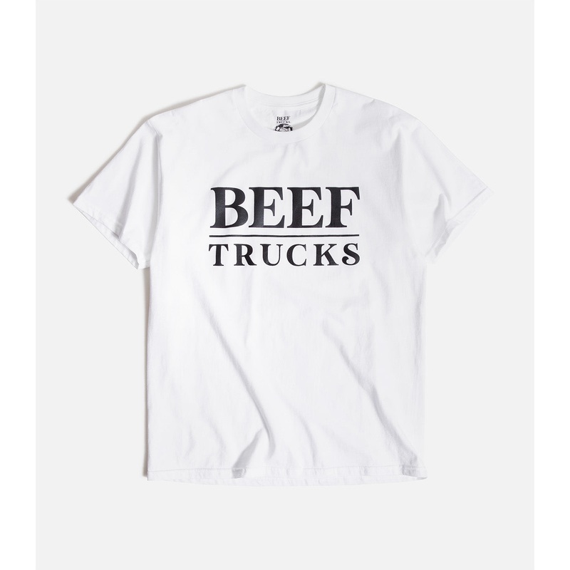 Beef Trucks Logo T-Shirt|S|M|L|XL|XXL|White