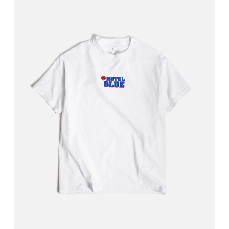Hotel Blue 10 Cent T-Shirt|S|M|L|XL|XXL|White