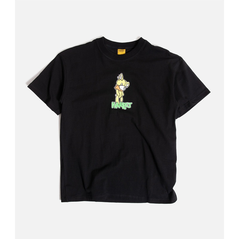 Carpet Teddy Bear T-Shirt|S|M|L|XL|XXL|Black