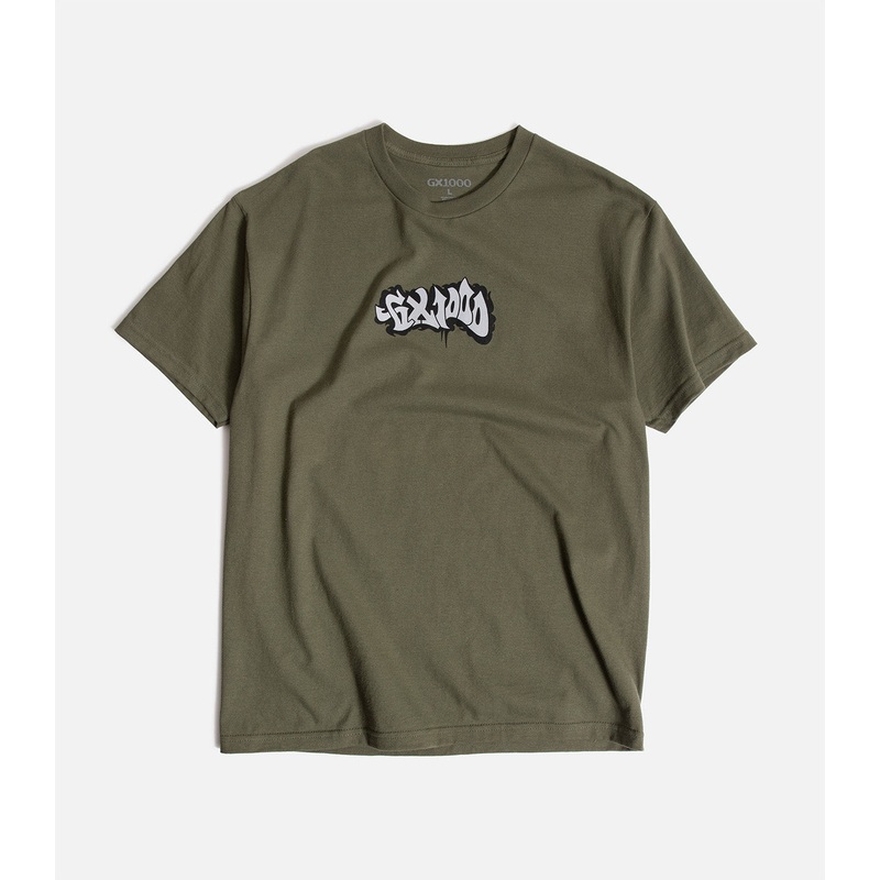 GX1000 Throwie T-Shirt|S|M|L|XL|XXL|Military Green