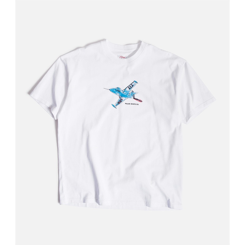 Polar Panter Jet T-Shirt|XS|S|M|L|XL|XXL|White