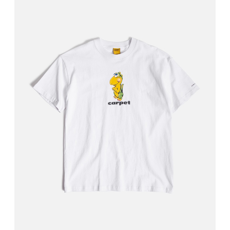 Carpet Dino T-Shirt|S|M|L|XL|XXL|White