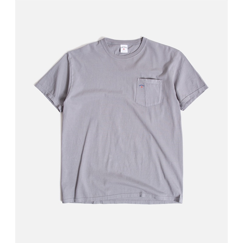 Noah Core Logo Pocket T-Shirt|S|M|L|XL|XXL|Dark Grey