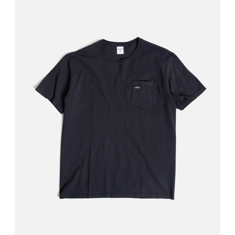 Noah Core Logo Pocket T-Shirt|XS|S|M|L|XL|XXL|Black