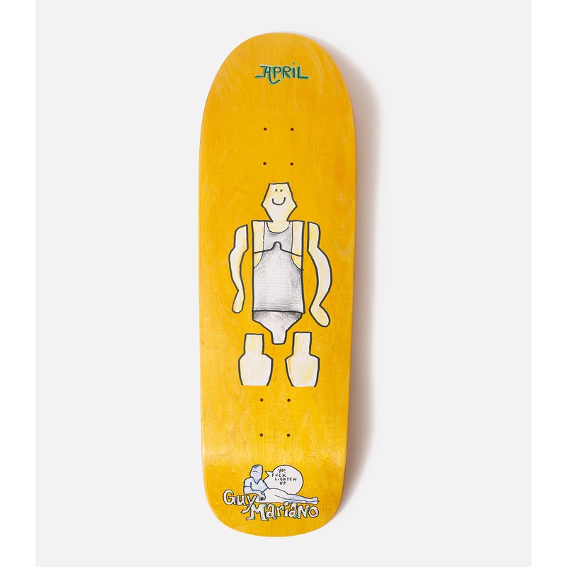 April Guy By Gonz Deck|9.6″|Yellow