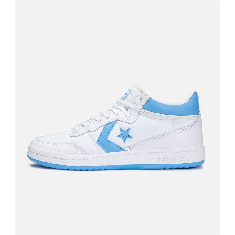 Converse Fastbreak Pro Mid|6|6.5|7|7.5|8|8.5|9|9.5|10|10.5|11|11.5|12|13|White/Light Blue