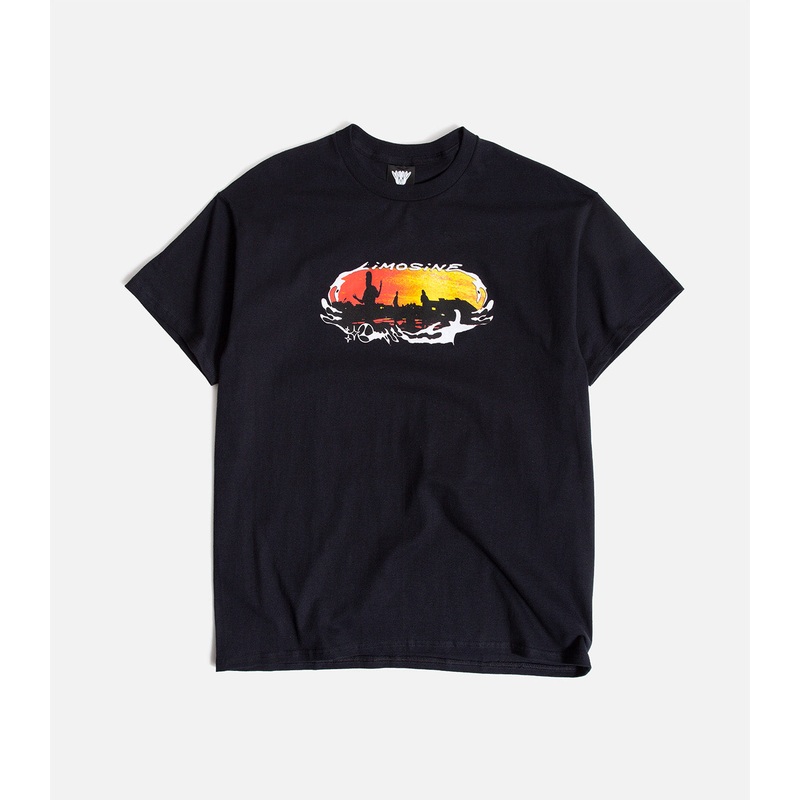 Limosine Ring Wave T-Shirt|S|M|L|XL|XXL|Black