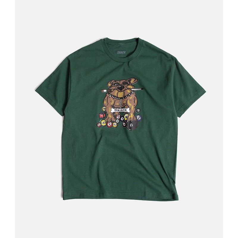 Snack Billiards Bully T-Shirt|S|M|L|XL|XXL|Pine