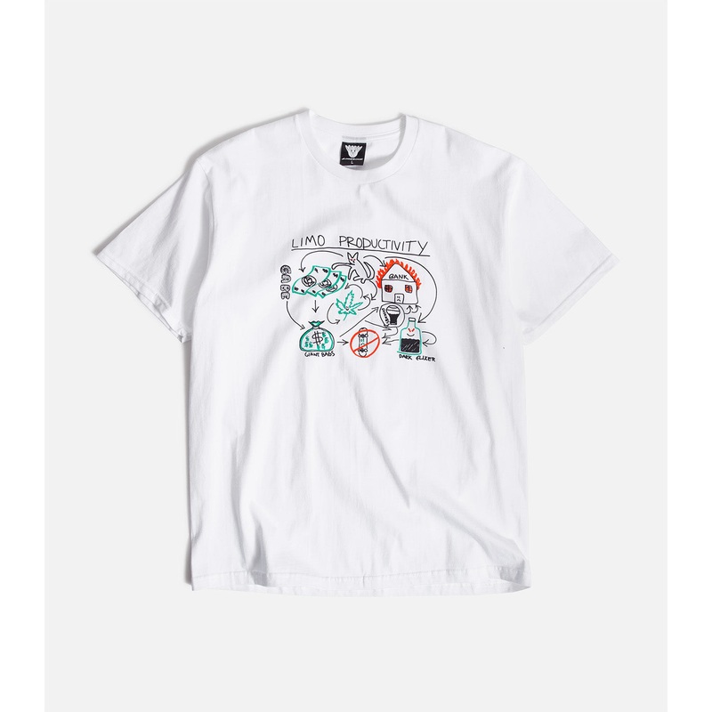Limosine Productivity T-Shirt|S|M|L|XL|XXL|White