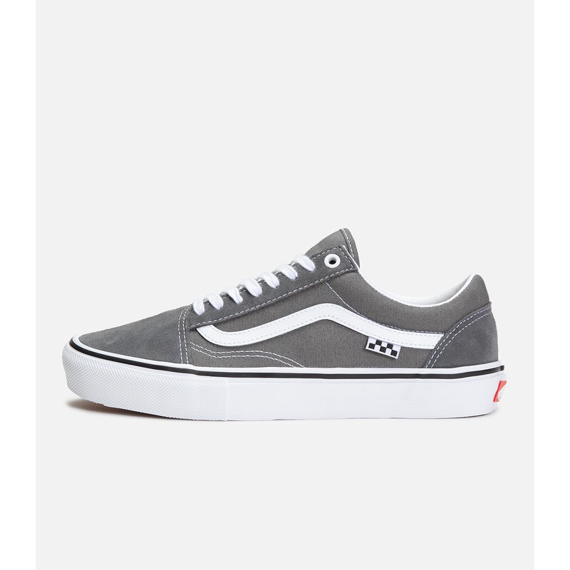 Vans Skate Old Skool|6|6.5|7|7.5|8|8.5|9|9.5|10|10.5|11|11.5|12|13|Pewter/White