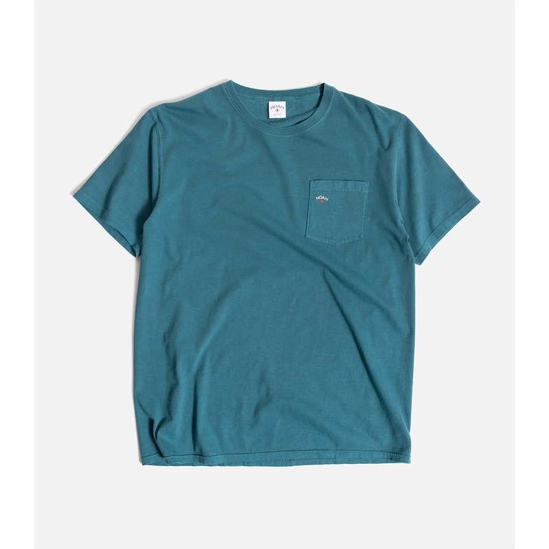 Noah Core Logo Pocket T-Shirt|XS|S|M|L|XL|XXL|Deep Teal