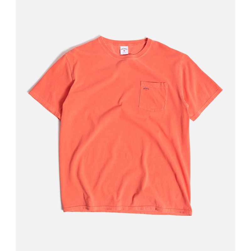 Noah Core Logo Pocket T-Shirt|XS|S|M|L|XL|XXL|Flame