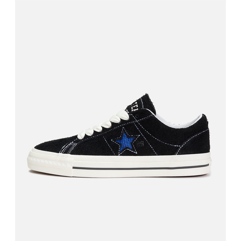 Converse One Star Pro OX|6|6.5|7|7.5|8|8.5|9|9.5|10|10.5|11|11.5|12|13|Black/Egret/Hyper Blue