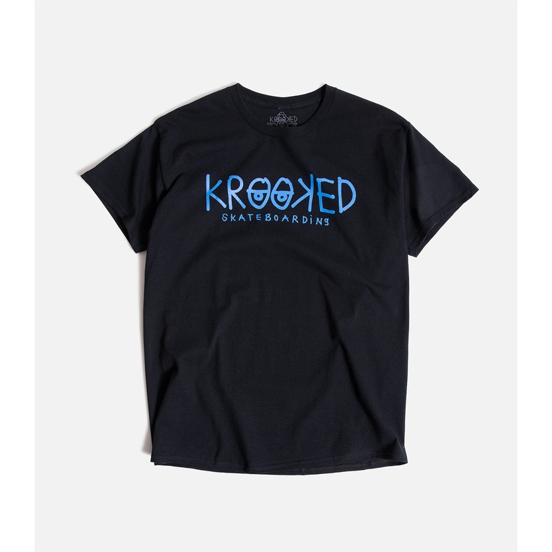 Krooked Krooked Eyes T-Shirt|S|M|L|XL|XXL|Black/Blue