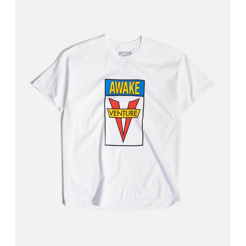 Venture Awake T-Shirt|S|M|L|XL|XXL|White