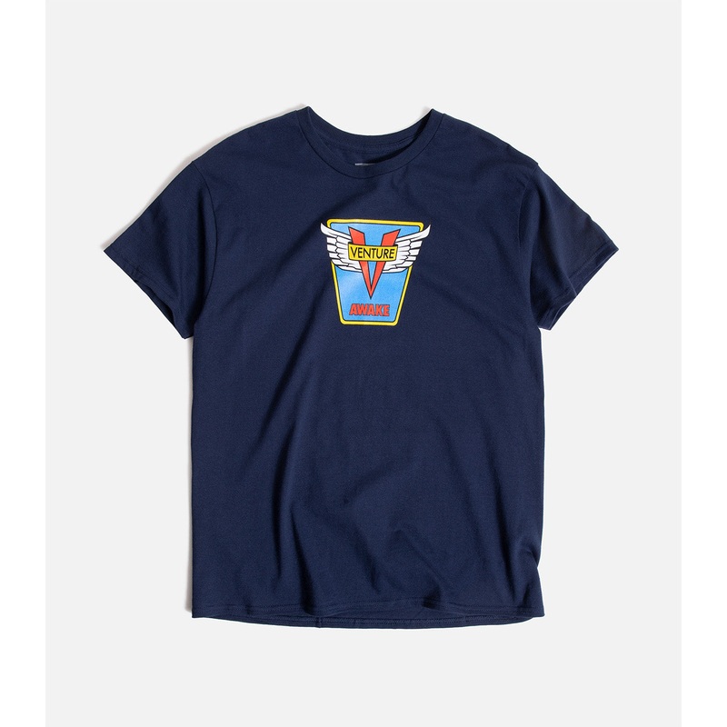 Venture Emblem T-Shirt|S|M|L|XL|XXL|Navy/Blue/Yellow/Red