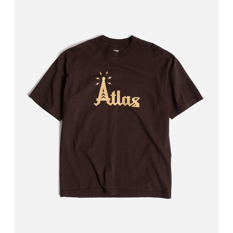 Atlas Antenna T-Shirt|S|M|L|XL|XXL|Chocolate/Sand