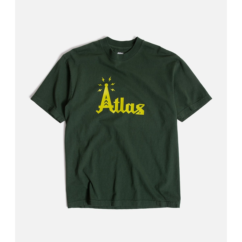 Atlas Antenna T-Shirt|S|M|L|XL|XXL|Ivy/Lime