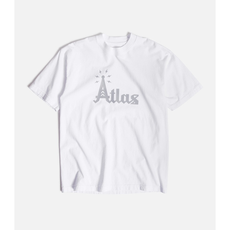 Atlas Antenna T-Shirt|S|M|L|XL|XXL|White/Grey
