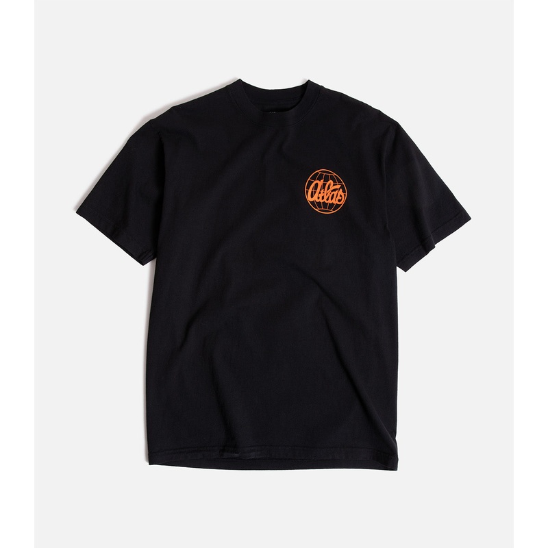 Atlas Otis T-Shirt|S|M|L|XL|XXL|Black/Orange
