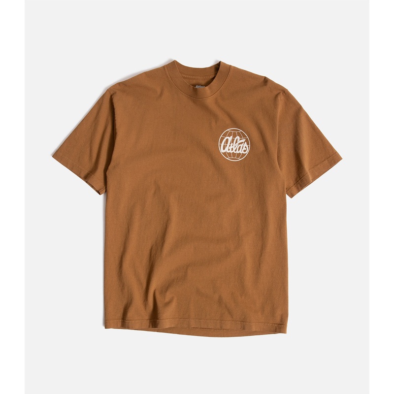 Atlas Otis T-Shirt|S|M|L|XL|XXL|Brass/White