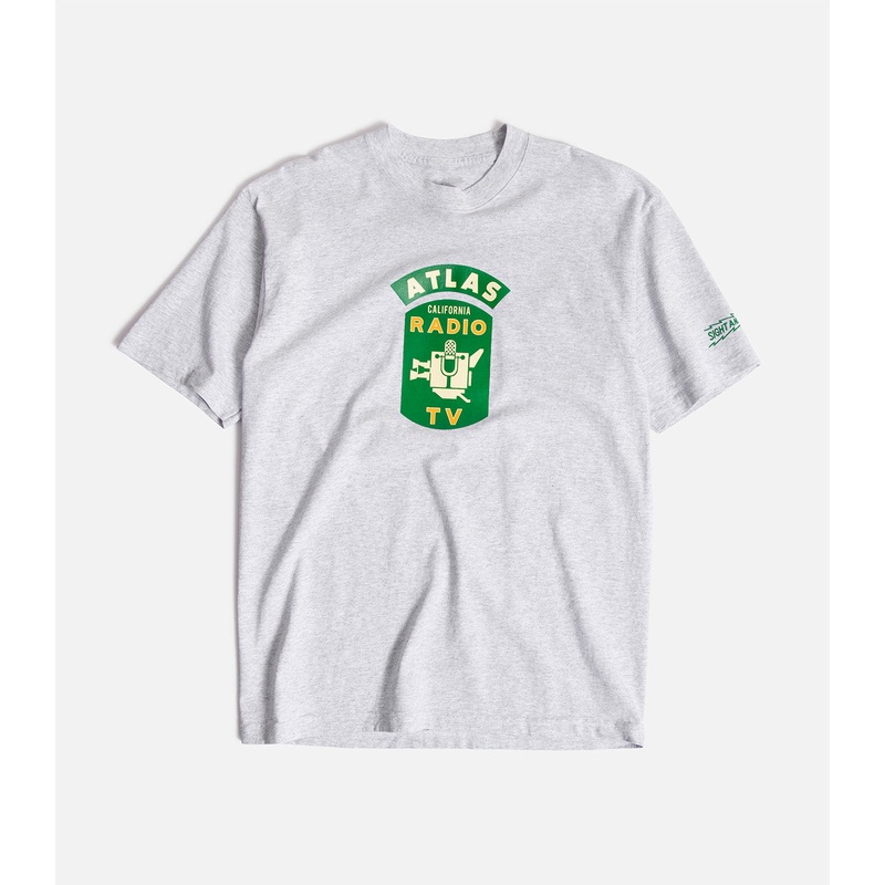 Atlas Radio T-Shirt|S|M|L|XL|XXL|Ash