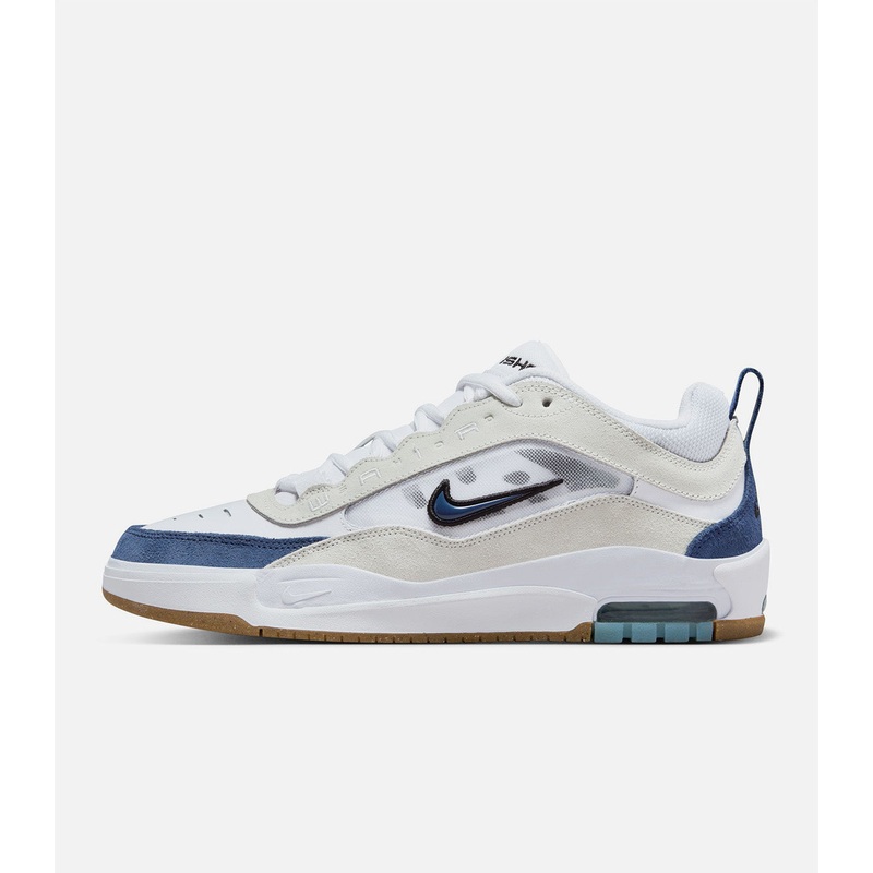 Nike SB Air Max Ishod|6|6.5|7|7.5|8|8.5|9|9.5|10|10.5|11|11.5|12|13|White/Navy/Summit White/Black