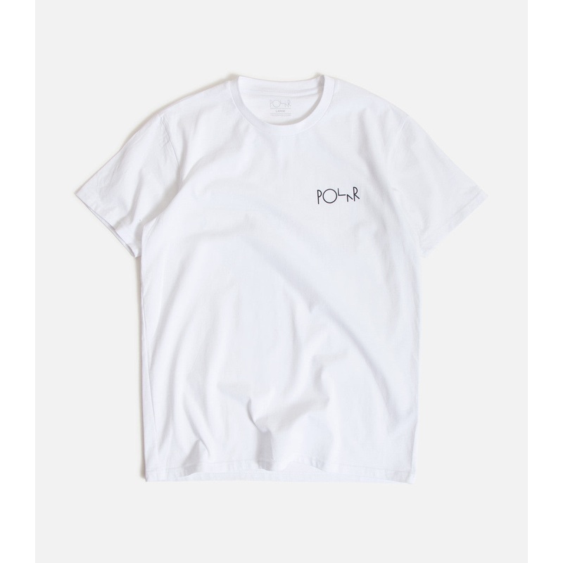 Polar Stroke Logo T-Shirt|S|M|L|XL|XXL|White