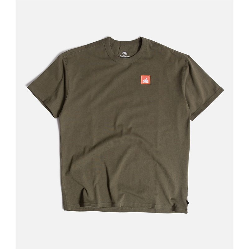 Nike SB Patch Skate T-Shirt|S|M|L|XL|XXL|Medium Olive