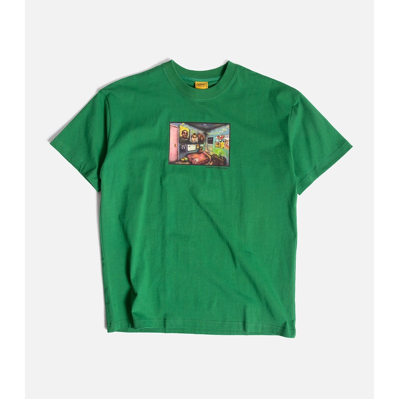 Carpet Bedroom T-Shirt|S|M|L|XL|XXL|Green